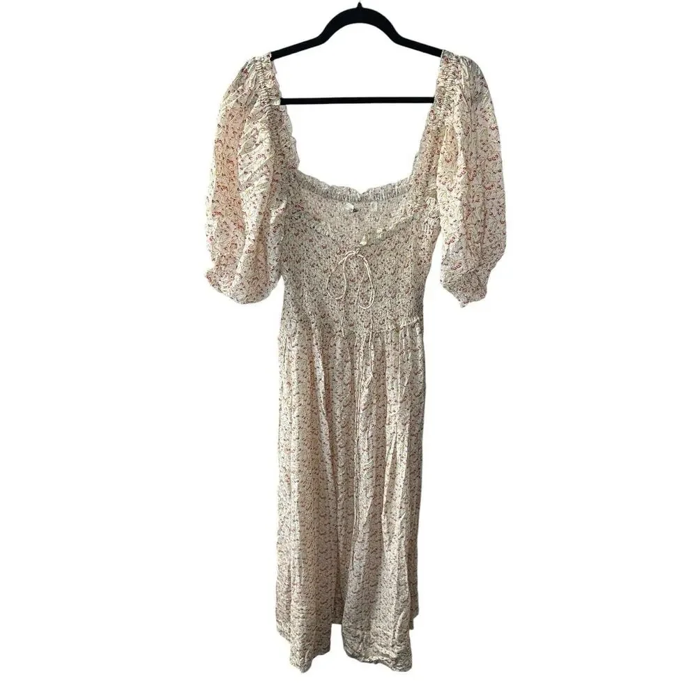 Dôen Siena Dress in Sunshine Meadow Floral Medium - Picture 6 of 16
